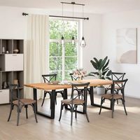 patas mesarpierna de mesa comedor forma v 3 uds acero negro 100x72-733 cm