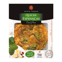 quiche de espinacas santa teresa 200g