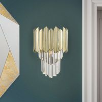 aplique de pared tiara oro