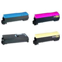 compatible multipack kyocera ecosys p6030cdn printer toner cartridges 4 pack -tk560k