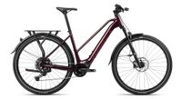 orbea kemen mid 30 bicicleta de trekking electrica shimano cues 10s 540 wh 29   rojo borgona metalizado 2024