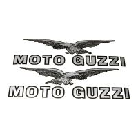 pegatina moto guzzi 1100 california 98- deposito de combustible par gris