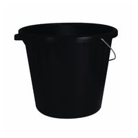 black builders bucket - 15ltr