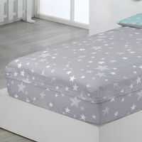 saco nordico 4 estaciones - relleno incluido - cama infantil estrellas stars color gris talla cama 105
