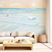papel pintado panoramico - 7 tiras 336x270cm - multicolor