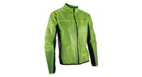 chaqueta de lluvia leatt racecover verde lima