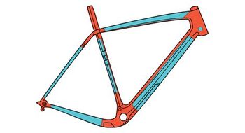 Ridewrap covered protection frame kit road   gravel mate transparente