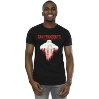 disney camiseta big hero 6 san fransokyo para hombre