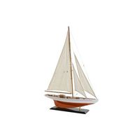 barco madera algodon 60x11x85 blanco