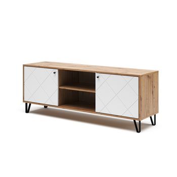 Mueble Bajo Para Tv Nizza 150 X 55.2 Cm Vicco