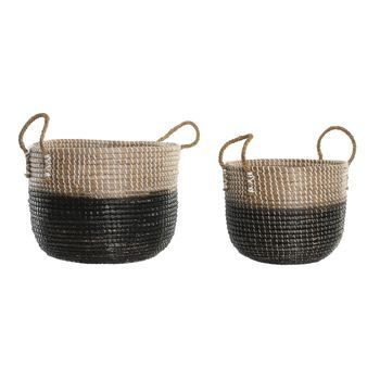 Cesta Set 2 Seagrass 41x41x30 Natural