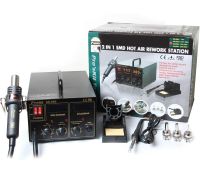 estacion soldadura y aire caliente para smd