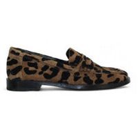 lolas bailarinas mocasin print animal piso flexible para mujer