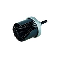 wolfcraft sierra de corona standard o 25 35 43 53 mm para madera y placas de yeso laminado