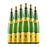 hugel  fils vino blanco riesling gentil alsace 75 cl 125 vol pack de 6 unidades