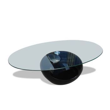 Mesa De Centro 115x65x40 Cm  - Negro