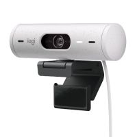 logitech brio 500 webcam fullhd blanca