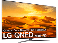 tv qned 65 - lg 65qned916qe uhd 4k inteligente r7 gen5 ai smart tv dvb-t2 h265 negro