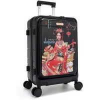 nicole lee bolsa de viaje maleta de cabina 20 con rayas akiko la belleza para mujer