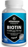 vitamaze biotina 10 mg vegano 180 comprimidos