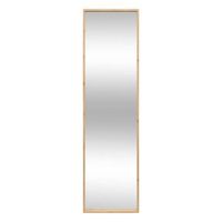 espejo de pared 125x35cm bambu