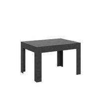 mesa extensible 90x120180 cm efecto madera gris espatulado