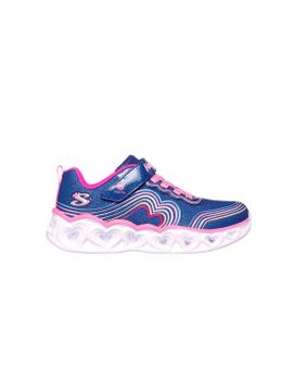 Zapatillas Skechers Heart Lights - Retro Niña Navy Sparkle / Multi Trim