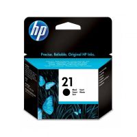 cartucho de tinta original hp 21 negro