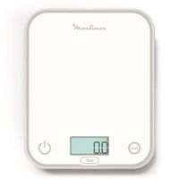 moulinex bn50u0 bascula de cocina blanco encimera rectangulo bascula electronica de cocina