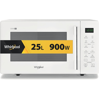 horno microondas con grill whirlpool mwp 253 w 25 litros blanco