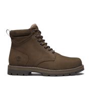 timberland para hombre tb0a69uhw071 botas de piel impermeables britton road marron 42 plano cordones casual