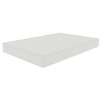 colchon 140x200 cm ergonomico con muelles ensacados independientes grosor de 23 cm espuma viscoelastica blanco