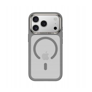Benks Funda Para Iphone 17 Pro – Carcasa Con Magsafe Gris, Acabado Mate Antihuellas Con Botón De Cámara Y Ajuste Preciso