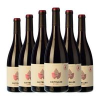 gritelles vino tinto manou montsant roble 75 cl 145 vol pack de 6 unidades