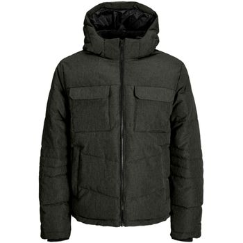 Jack & Jones Parka 12256858 JJBUILD PUFFER JACKET ROSIN MELANGE para hombre