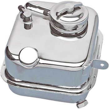 Depósito de aceite Harley-Davidson Shovelhead '65-'86 cromo