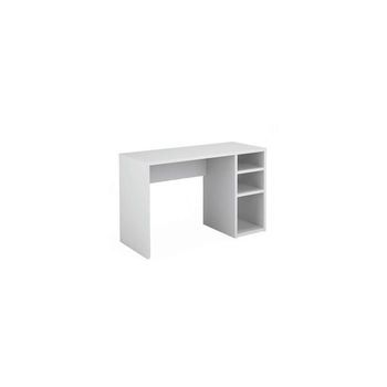 Mesa De Estudio Sofia Reversible Con Estantes Integrados