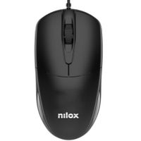 nilox mousb1011 ratan oficina usb tipo a aptico 1200 dpi