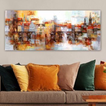 Pintura Decorativa Lienzo Yty739130269_50120 Multicolor 50x120