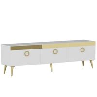 mueble tv safar blanco