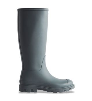 Hunter para mujer. FRU0001251 Botas altas Downpour verde (40), Plano, Ninguno, Casual, PVC