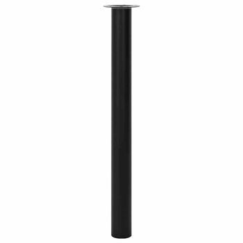 2x Patas De Mesa | Patas Para Mesa Telescópicas Negro 710 Mm-1100 Mm