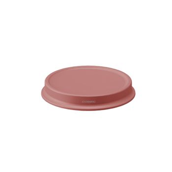 Jabonera geyser acero inoxidable rojo 2x13x13