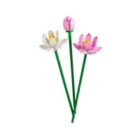 flor lego lotus flower 40647 set 220 piezas decorativo infantil