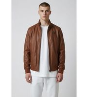 blauer para hombre 26sblul02441 chaqueta de piel coniston marron m casual