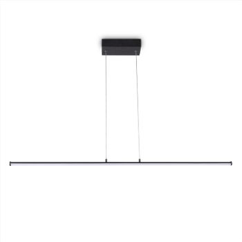 LED-Lámpara colgante Eda negro-blanco