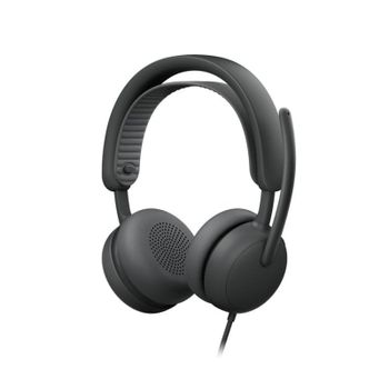 Auriculares Logitech Zone Wired 2 con cable USB-C/USB-A Cancelación de Ruido Grafito