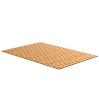alfombra de bano de bambu 50x70 cm eisl