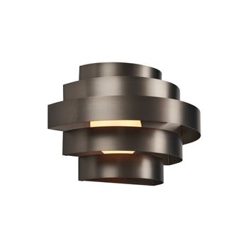 Aplique moderno bronce cañón led regulable