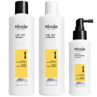 nioxin scalp and hair thickening system 1 for natural hair with light thinning loyalty kit